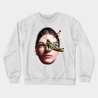 Grasshopper in yr face Crewneck Sweatshirt